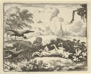 Murdered Prints: The Reading of a Criminal Action Againt Renard, 1650-75. Creator: Allart van Everdingen