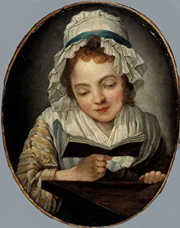 The reading light. Creator: Ecole Francaise