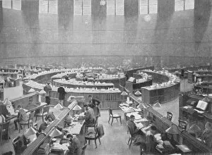 Sims Collection: The Reading Room at the British Museum, London, c1903 (1903)