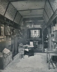 Reading Room Prints: Reading-Room designed by H Novack and executed by J. W. Muller, c1899