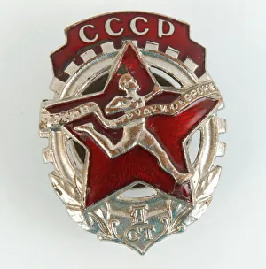 Parade Prints: Ready for Labour and Defence of the USSR (GTO)