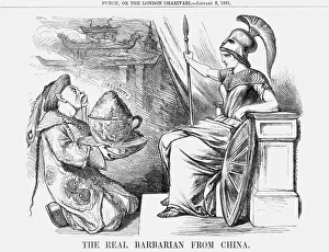 Britannia Prints: The Real Barbarian from China, 1861