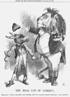 Contempt Prints: The Real Cap of Liberty, 1871. Artist: Joseph Swain