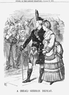 Betrothed Collection: A (Real) German Defeat, 1870. Artist: Joseph Swain