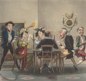 George Hunt Prints: A Real Rubber! At Whist, ca. 1825. ca. 1825. Creator: George Hunt
