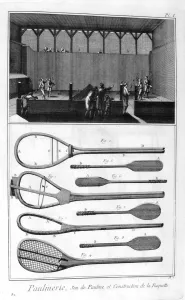 Diderot Prints: Real tennis and the construction of racquets, 1751-1777
