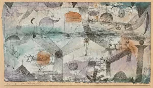 Aviators Gallery: In the Realm of Air, 1917. Creator: Klee, Paul (1879-1940)