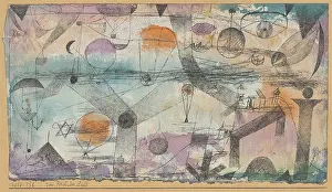 Floating Prints: In the Realm of Air, 1917. Creator: Paul Klee