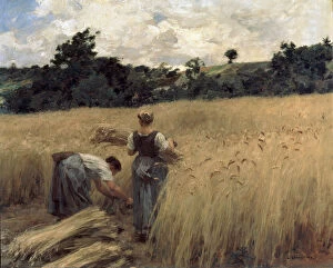 Reapers, 19th or early 20th century. Artist: Leon-Augustin Lhermitte