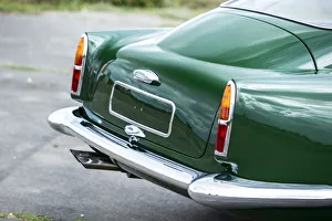 Aston Martin Db4 Collection: Rear of a 1961 Aston Martin DB4 GT previously owned by Donald Campbell. Creator: Unknown