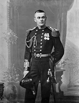 Rear-Admiral Alfred Taylor Dale, Commander in Chief of the Flying Squadron, 1896. Artist: A Debenham Rear-Admiral Alfred Taylor Dale, Commander in Chief of the Flying Squadron, 1896. Artist: A Debenham
