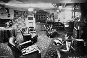 Rear-Admiral Arthur Alingtons cabin on board his flagship, HMS Magnificent, 1896.Artist: W Gregory Rear-Admiral Arthur Alingtons cabin on board his flagship, HMS Magnificent, 1896.Artist: W Gregory