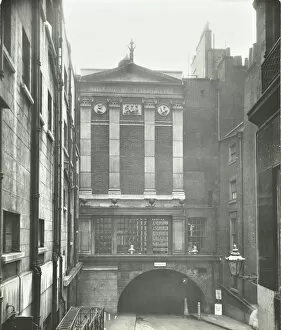 Greater London Council Gallery: Rear entrance to the Royal Society of Arts, Westminster, London, 1936