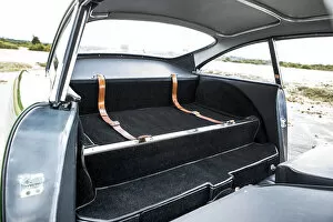 Aston Martin Db4 Collection: Rear seat of a 1961 Aston Martin DB4 GT previously owned by Donald Campbell