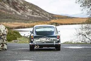 Sports Car Prints: Rear view of a 1965 Aston Martin DB5. Creator: Unknown