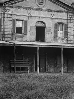 Convent Prints: Rear wall of the old Ursuline convent
