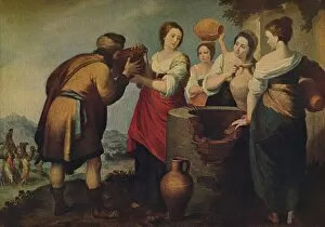 August Liebmann Mayer Gallery: Rebeca Y Eliecer, (Rebecca and Eliezer ), 1652, (c1934). Artist: Bartolome Esteban Murillo