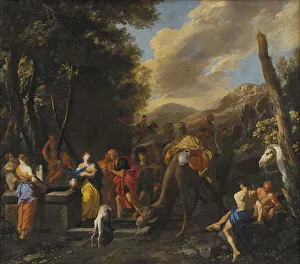 Rebeccah Prints: Rebecca and Eliezer at the Well;Abraham's Servant (Eliezer) Meets Rebecca at the Well