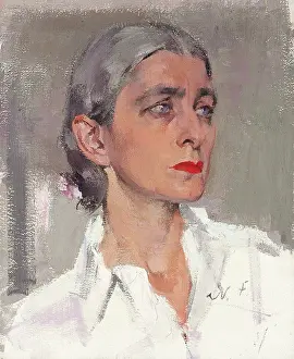 Rebecca Salsbury James, c1935. Creator: Feshin (Fechin), Nicolai Ivanovich (1881-1955)