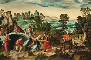 Rebekah Prints: Rebecca at the Well. Creator: Massys; Cornelis (1510-1556)