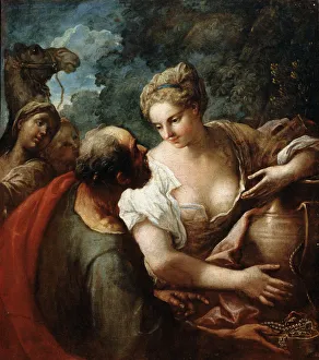 Rebecca Prints: Rebekah at the Well, 16th century. Artist: Titian