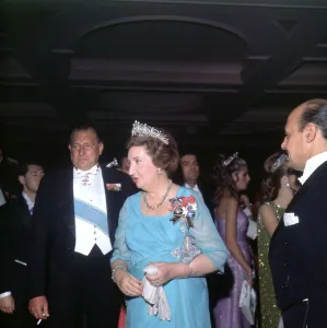 Receiving Juan de Borbon y Orleans (1913-1993) and Maria de las Mercedes de Borbon y Battenberg Receiving Juan de Borbon y Orleans (1913-1993) and Maria de las Mercedes de Borbon y Battenberg