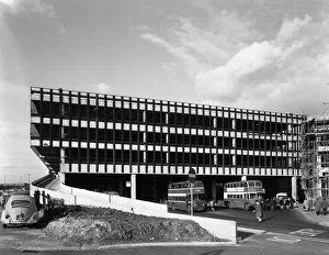Two Decker Gallery: Recently completed Doncaster North Bus Station, South Yorkshire, 1967