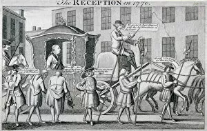 Duke Of Grafton Gallery: The Reception in 1770, 1770