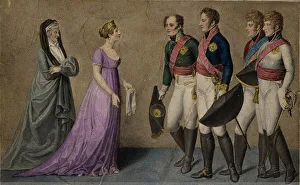 Hohenzollern Prints: Reception of the Emperor Alexander at Memel by their majesties Frederick William