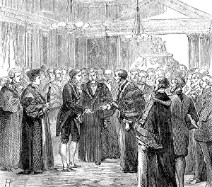 Waterlow Prints: Reception of the Lord Mayor of London, 1873. Creator: Unknown