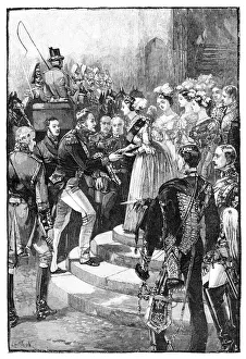 Formality Prints: Reception of Louis Philippe at Windsor Castle, 1844, (1900)