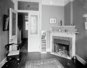 William H Prints: Reception room, probably in a clubhouse