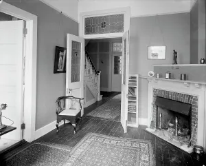 William H Prints: Reception room, probably in a clubhouse