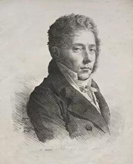 Anne Louis Girodet De Roucy Trioson French Collection: Receuil dessais lithographiques, 1816. Creator: Darmet (French); Anne-Louis Girodet