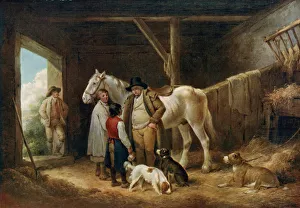 Discussion Prints: The Reckoning, c1783-1804, (1912). Artist: George Morland