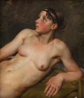 Eckersberg Cw Prints: Reclining Female Nude, 1811. Creator: CW Eckersberg