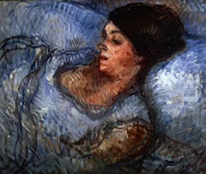 Reclining Woman, 1908, painting by Isidre Nonell