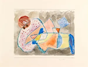 Reclining Woman, 1933. Creator: Klee, Paul (1879-1940)
