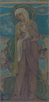 Holst Richard Roland Prints: Recollection, 1913. Creator: Richard Roland Holst