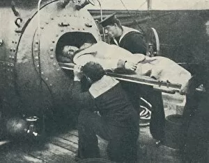 Stretcher Collection: A Recompression Chamber, 1936