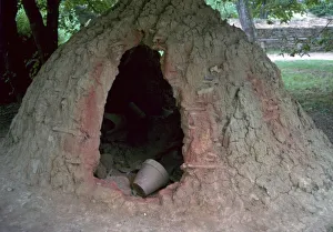Gallo Roman Collection: Reconstruction of a Gallo-Roman pottery kiln