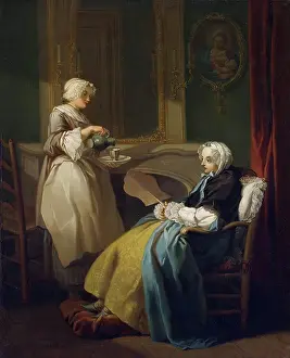 Etienne Prints: Recovering, 1744. Creator: Etienne Jeaurat