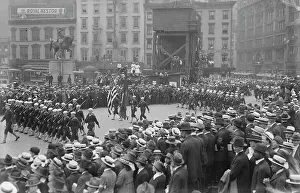 March Prints: Recruiting Parade, 1917. Creator: Bain News Service