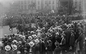 March Prints: Recruiting Parade, 1917. Creator: Bain News Service