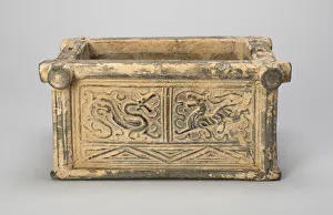 Rectangular Wellhead, Han dynasty (206 B. C. -A. D. 220), 1st century B. C. / A. D