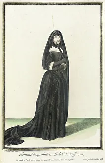 Jean De Dieu Prints: Recueil des modes de la cour de France