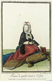 Jean De Dieu Prints: Recueil des modes de la cour de France
