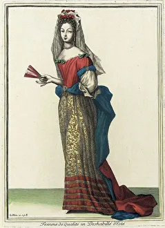 Leblond Jean I Prints: Recueil des modes de la cour de France