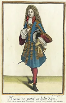 Arnoult Nicolas Prints: Recueil des modes de la cour de France