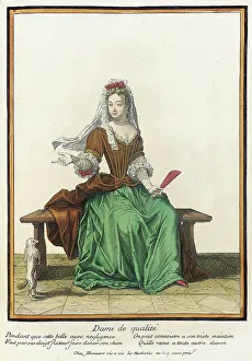 Bonnart Henri Prints: Recueil des modes de la cour de France